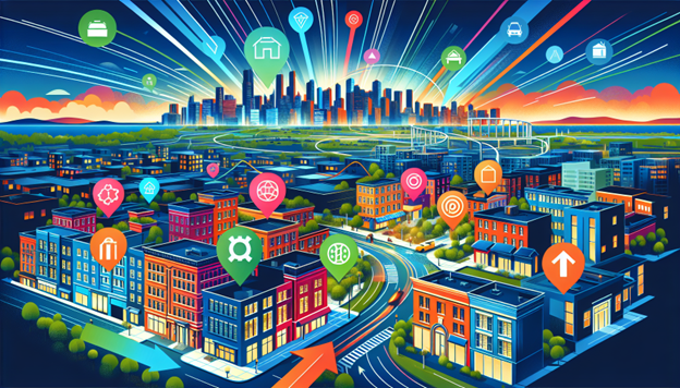 An illustration depicting opportunity zone investment exit strategies when and how to cash out.