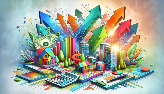 An illustration showing strategies to minimize tax impact when exiting opportunity zone investments.