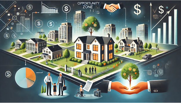 Investing in qualified opportunity zone funds