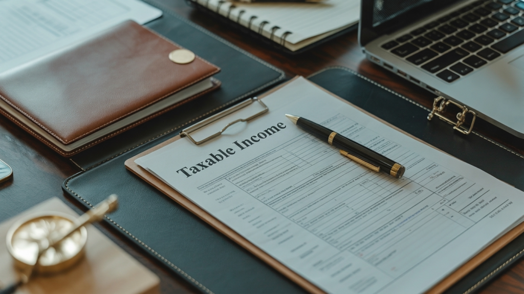 Accountants desk helping high earners pay taxes